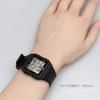 Casio World Time Digital Unisex Watch with Biomass Plastic Overseas Model LF-30W-1A Band, Black, [Used]