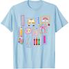 Coquette Bow Teacher Back To School Teacher Life Student Kid T-Shirt