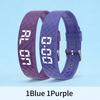 Braccialetto Intelligente LED Digitale Impermeabile Smart Clock Smartband Con contapassi per la corsa Monitor Smart Band Allarme Vibrante Promemoria