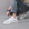 Fashion Spring Autumn Cowhide Platform Sneakers Men Designer Soft-soled Light Men's Board Shoes Fashion Luxury Sports Zapatos De Hombre