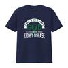 Womens My God Is Stronger Than Kidney Disease Awareness Costume T Shirt Black 2X Large vintage Washed Unisex Versatile fashion