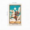 Baraja de Tarot del Gato 78 Cartas con Guía, Tarjetas de Tarot con Temática de Gato Blanco Lindo 11*6.2cm Cartas de Adivinación en Caja de Lata Portátil
