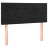 VidaXL Headboard Bedroom Furniture Single Bed Accessory Bed Frame Head Home Interior Black 346126