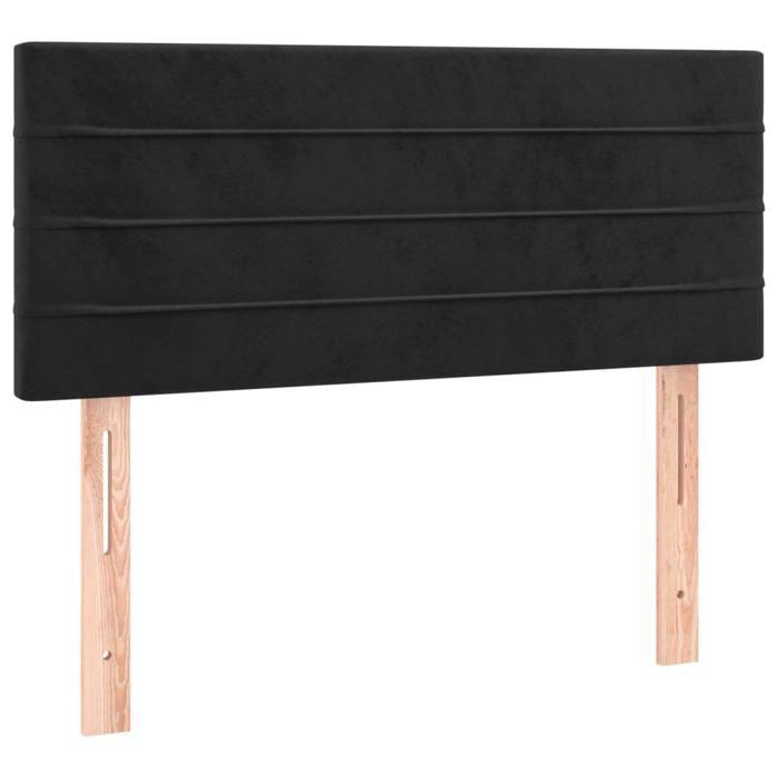 VidaXL Headboard Bedroom Furniture Single Bed Accessory Bed Frame Head Home Interior Black 346126