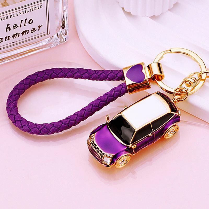 Elegant Rhinestone Land Rover Car Keychain For Women Stylish Creative Gift Perfect For Celebrations And Special Occasions