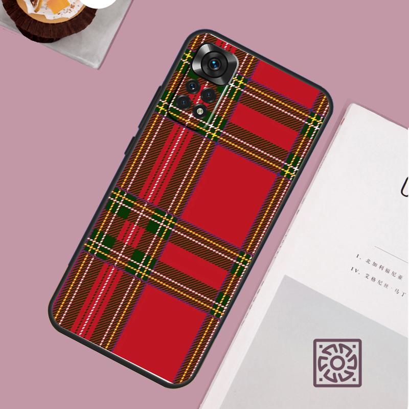 Clan Stewart Tartan Muster Hülle Für Xiaomi Redmi Note 14 13 12 11 15 Pro Plus Redmi 15 13 10 10C 12C 13C 14C 15C Hülle