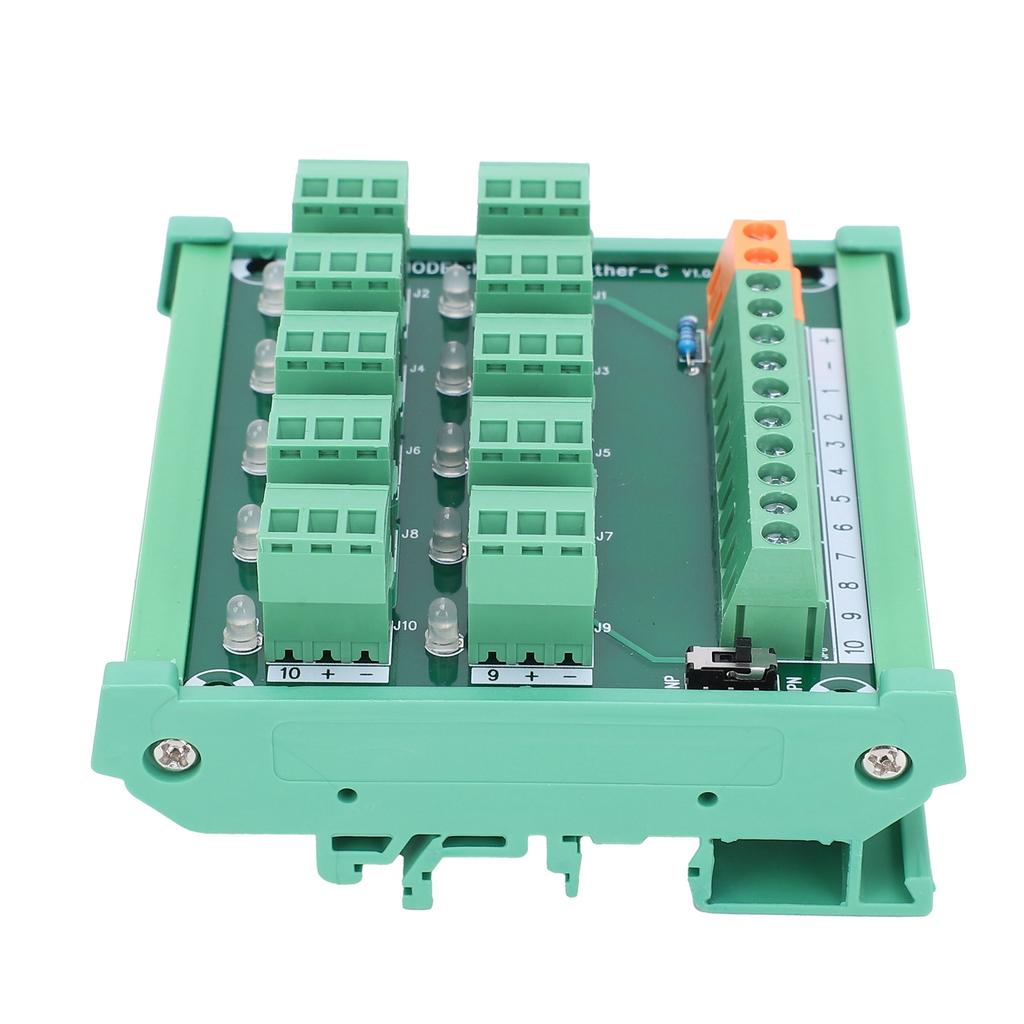 Terminal Block 3Wire 10Channel Acquisition Board NPN PNP Output KP10LGtherC