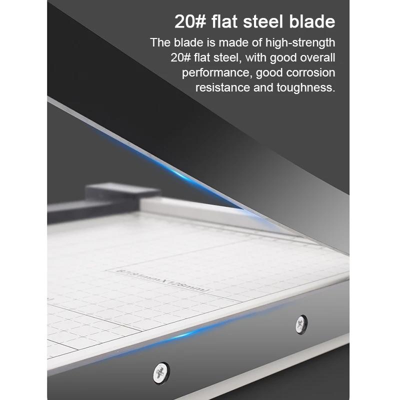 Gilotyna do papieru biurkowego A4, Trymer, Ciężka metalowa podstawa do biura, rzemiosła i zdjęć