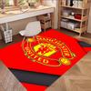 Manchester United F.C Print Rug, Washable Floor Carpet, For Entryway Dorm Laundry Room Office Study, Home Decor Birthday Christmas Gift
