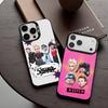 P-Popular Rock B-Band 5-5SOS Phone Case For iPhone17,16,15,14,13,12,11 Plus,Pro Max Black Candy Silver Plated Cover