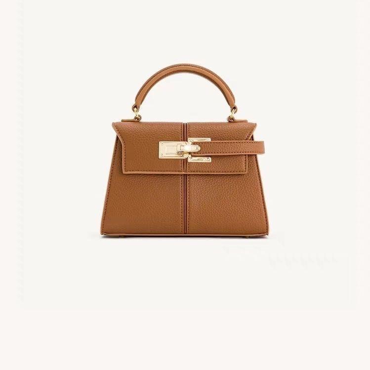 

Винтажные кожаные сумки через плечо для женщин, дизайнерские женские сумки с небольшим клапаном на плечо, сумки через подмышку и кошельки светло-коричневого