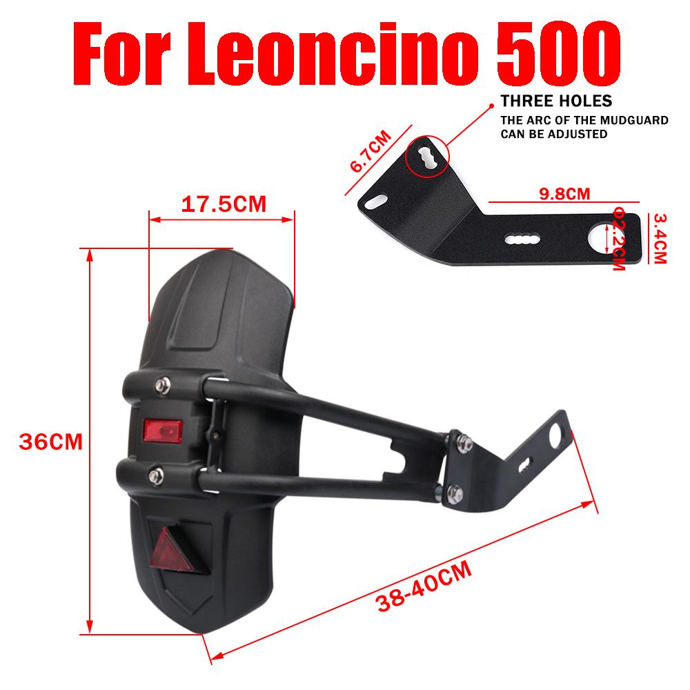 Motorcycle Rear Fender Mudguard Rear Wheel Splash Guard Mudflap For Benelli Leoncino 800 Leoncino 500 Leoncino800 Accessories