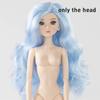 Joint Movable Supermodel Doll Body Curly Hair Doll Body Realistic Make-up Doll Head  Play House