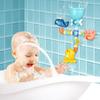 Kids Bath Toy Water Spray Whale Squid Crab Model  Suction Water Toys