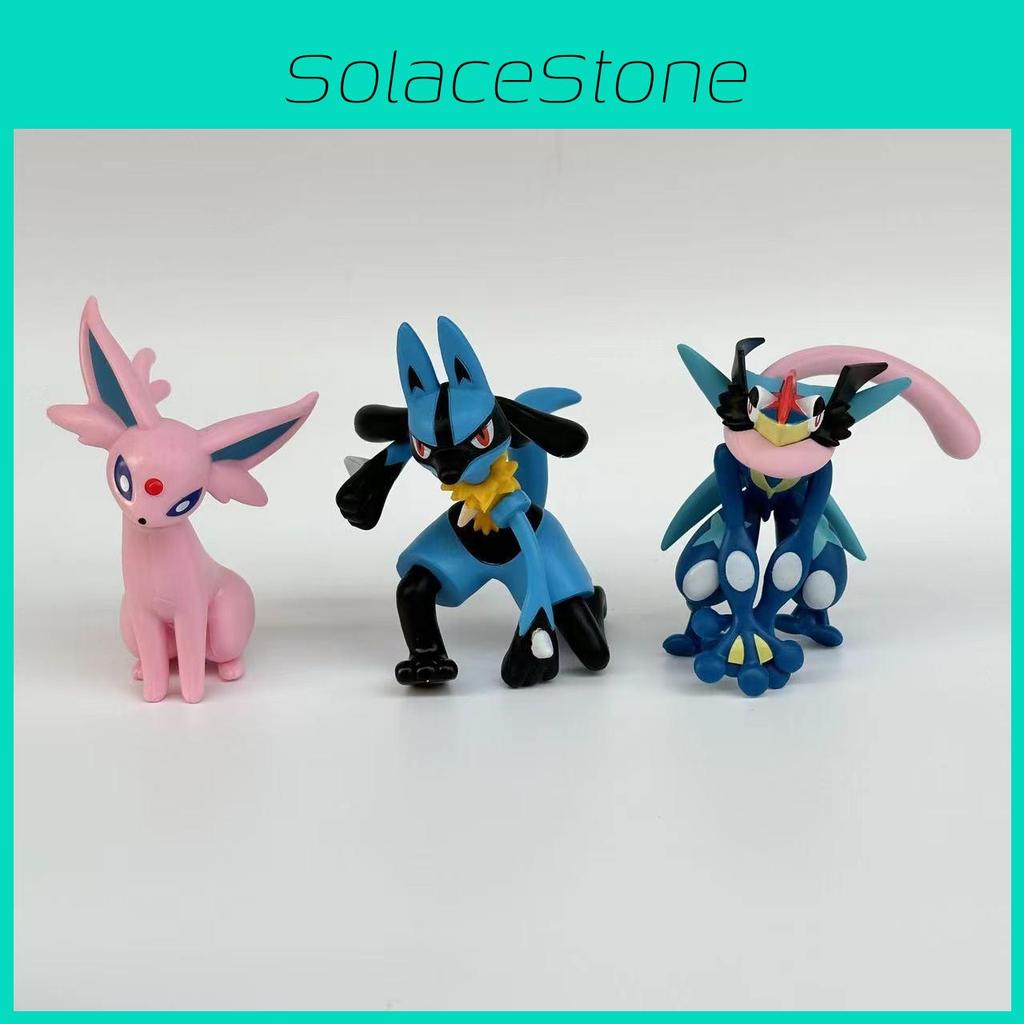 Pokmon 7piece Pvc Figure Collection Featuring And For Playroom Decor