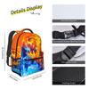 Headphone Game Controller Design Backpacks For Boy And Girls Best Gifts 2D Flat Cartoon School Bag For Children