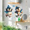 Cartoon Cartoon Penguin Children's Bedroom Home Background Wall Decoration Stickers