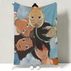 Anime A-Avatar T-The L-Last A-Airbender Throw Soft Warm Flannel Throw Blanket, Multi-use for Sofa Bed Office Nap