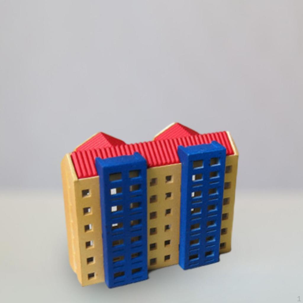 1/500 Construction Building Landscape Materials Railroad Architecture Model DIY Layout Simulation