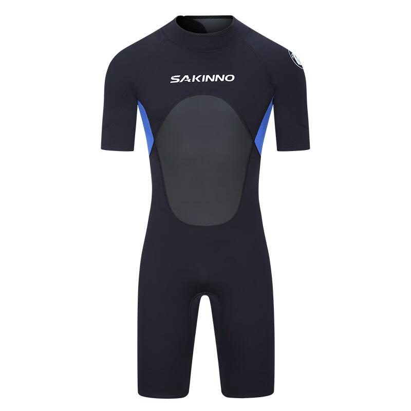 WEZHO Men's 3mm Short-Sleeve Wetsuit