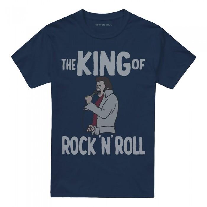 Elvis Presley Unisex Adult The King Of Rock N Roll T-Shirt