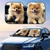 Cute Animals Driving Cars Sun Visor Foldable Universal Car Windshield Sun Shade UV Protection Heat Insulation Foldable CoverWindshield Sunshades 1