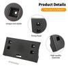 Front License Plate Bracket Holder Bumper Mount Nameplate for Jeep Renegade15-18