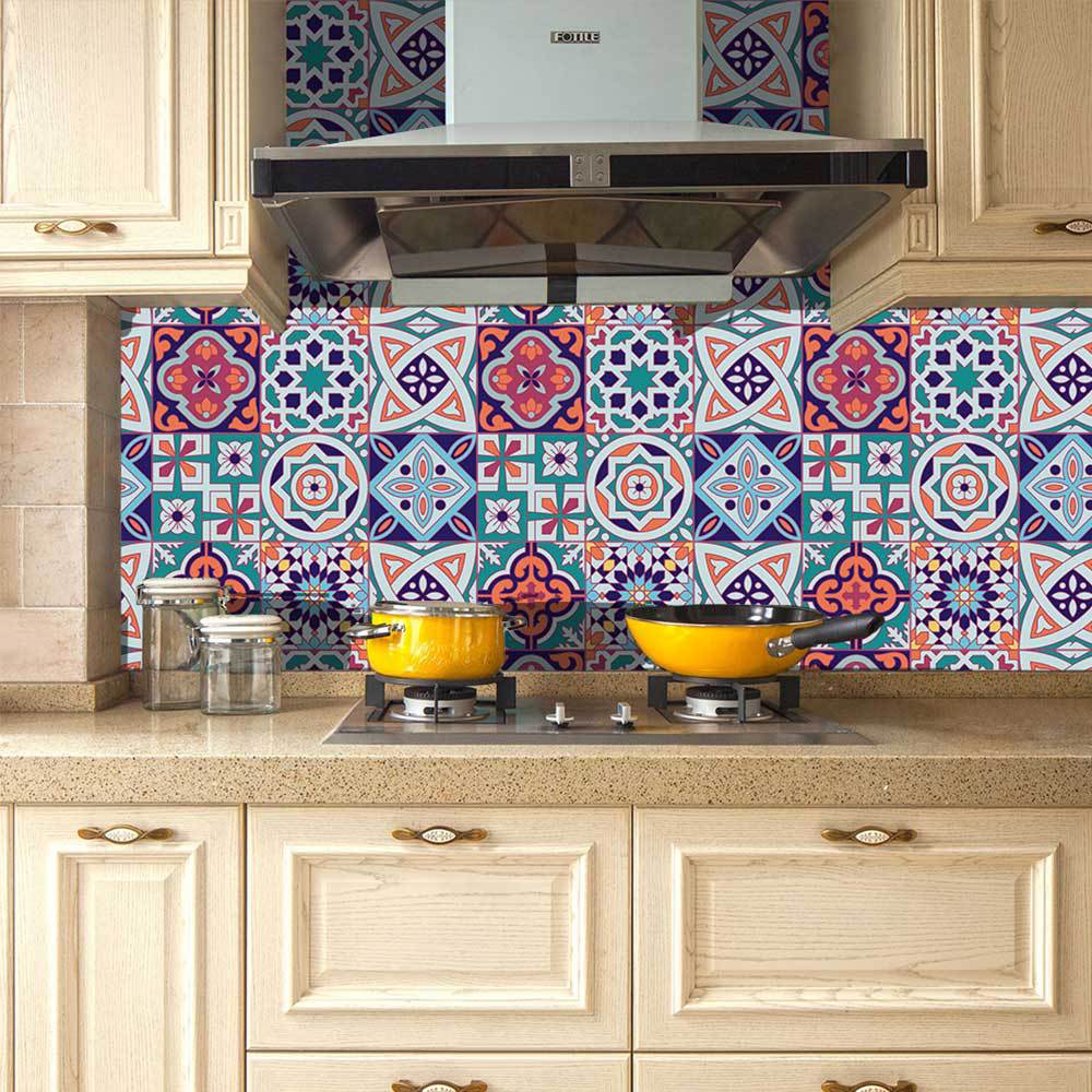 Direct Sales European Imitation Tile Sticker Tile Sticker Floor Wall Sticker 3D Wall Sticker Floor Sticker Simulation Tile