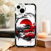 Ink and Wash Landscape Phone Case For iPhone 16 15 14 13 12 11 Pro Max XS X XR 7 8 SE Shockproof Back Cover