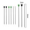 100Pcs 38Mm Sewing Pins Plastic Ball Multicolor Head Pins Straight Quilting Heads Pins Diy Crafts Sewing Fabric