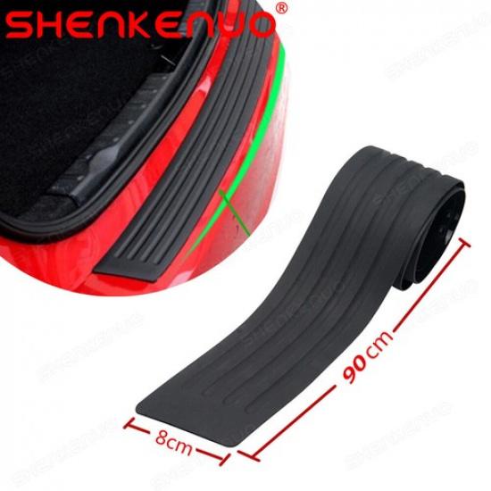 Parts Accessories Rubber Car Rear Bumper Protector Trim Strip Trunk Sill Guard