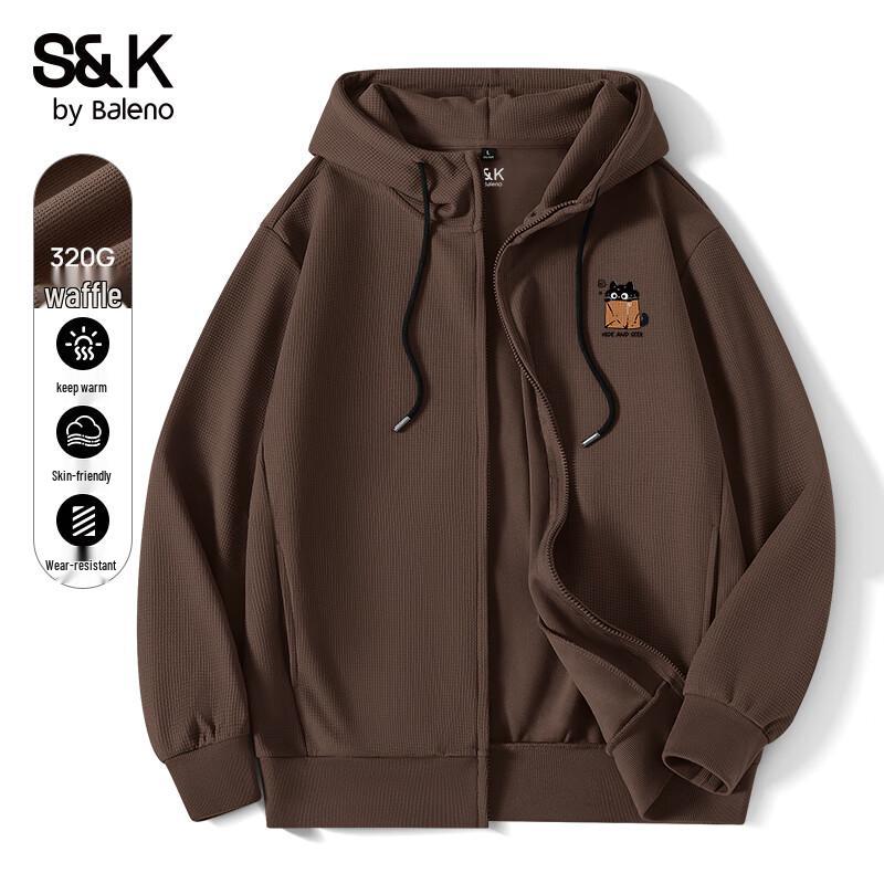 

Baleno S&K Series Men s Casual Hooded Jacket 2XL