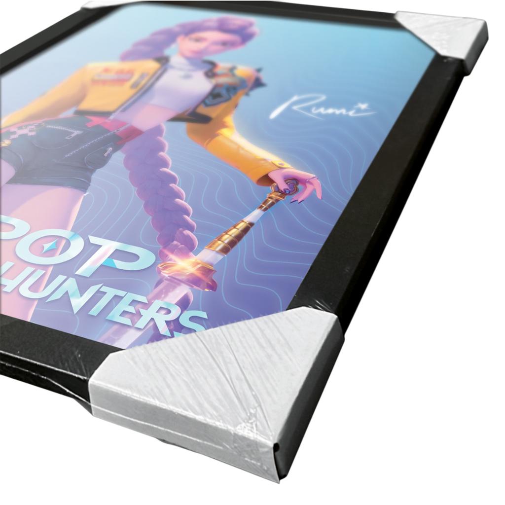 K-Pop Dämonenjäger Rumi Gerahmtes Poster