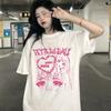 Harajuku T-shirt Women Anime T-shirt Clothes Summer Pattern Tops T-shirt Women Japanese Streetwear Women's Clothing Fashion