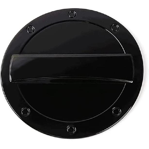 MICROCK Gas Tank Cap Fuel Filler Door Cover For Chevrolet Camaro 2016 2017 2018      2024, Glossy Black