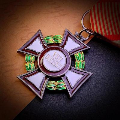 Austro Hungarian Cross of Merit, Emperor's Medal, Foreign Commemorative Medal, Pendant Accessories, Christmas Gift, Stocking Stuffers