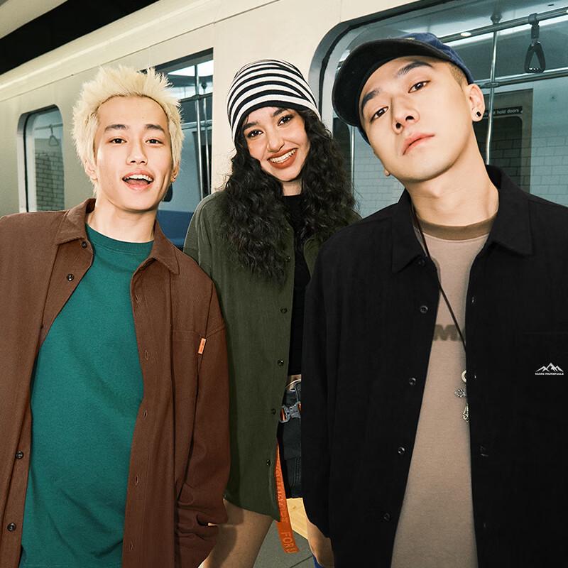 Mark Fairwhale Men's Corduroy Long-Sleeve Shirt Jacket