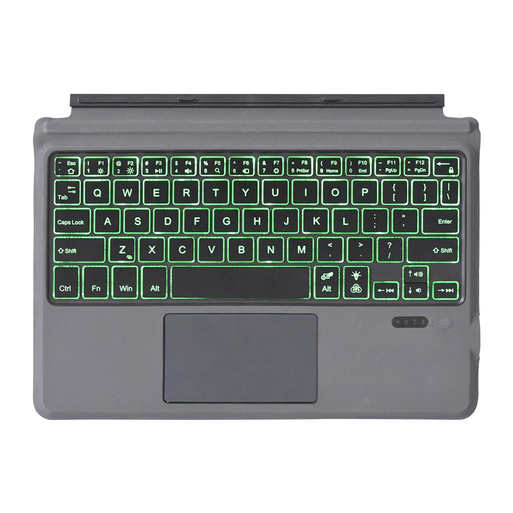 Compatible with Microsoft Surface Pro 3/4/5/6/7, Surface Go 2/3 Touch Backlit Bluetooth Keyboard Shell.