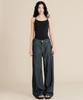 PLAC WOMEN Wide Linen Denim Pants_2 Colors