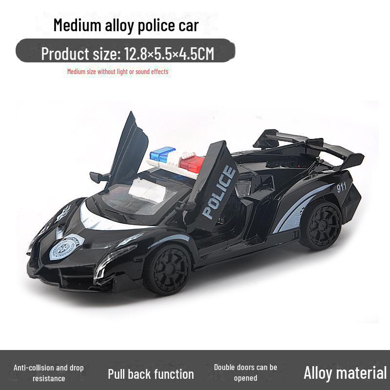 

Детский игрушечный фургон из сплава: Модель машины скорой помощи, пожарной машины, спецназа - инерционный механизм, бесплатная доставка