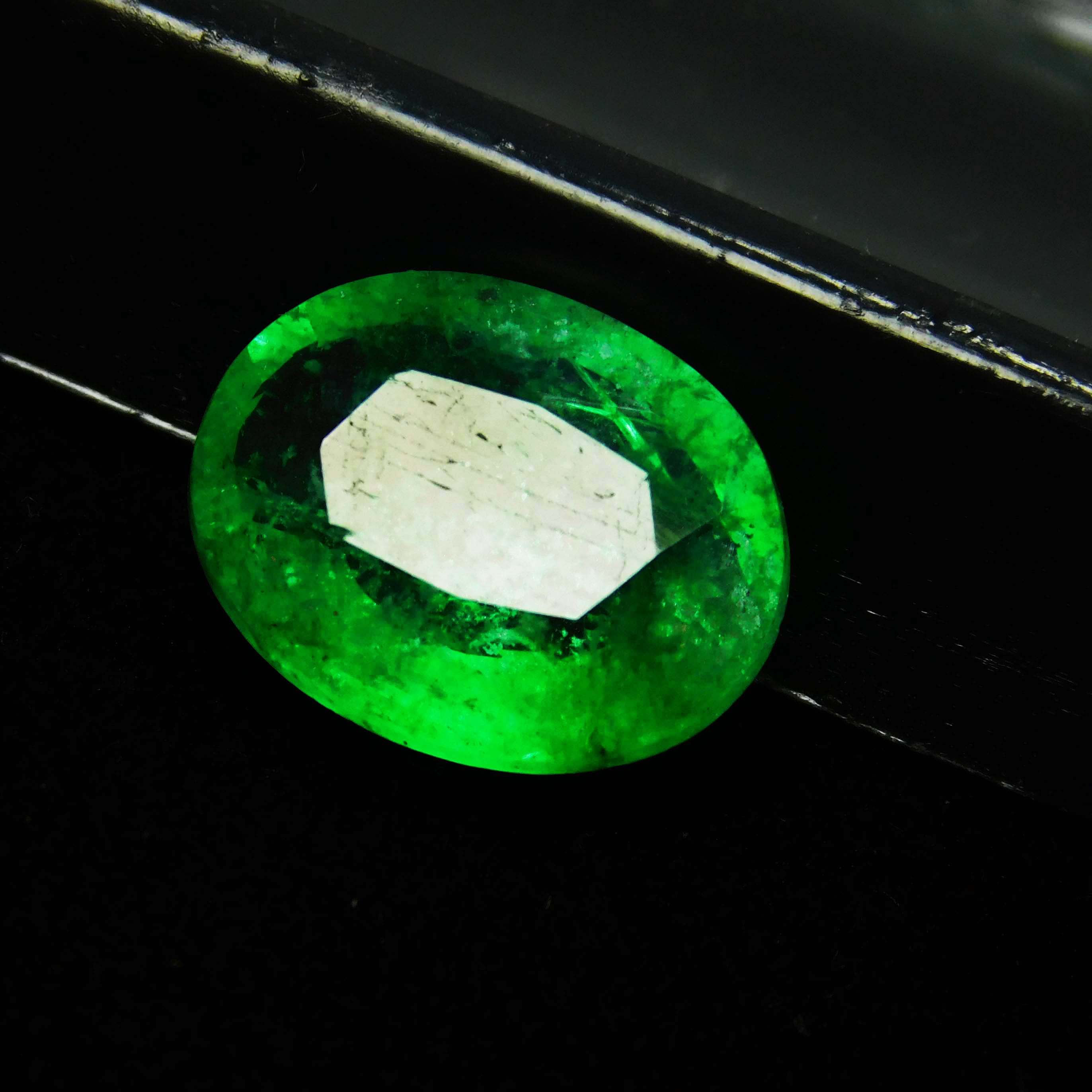 

Emerald Oval Cut 10.3 Ct Natural Green Colombian CERTIFIED Loose Gemstone 17.8 mm approx зелений