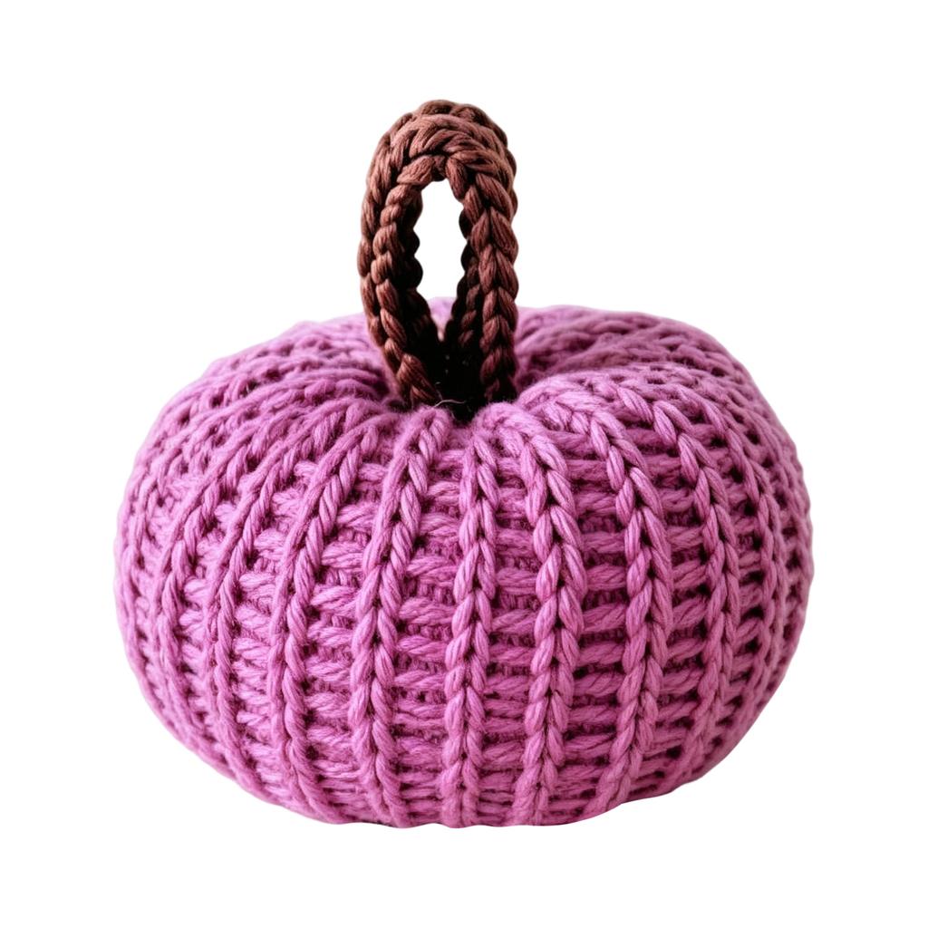 Halloween Gewebter Kürbis Türhänger - Herbstdekoration für die Veranda