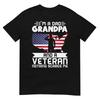 Dad Grandpa Veteran Nothing Scares Patriotic Veterans Day TShirt