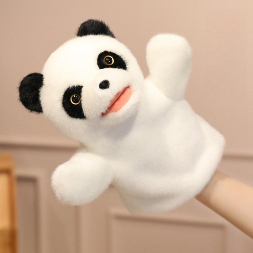 Soft Stuffed Toy Animal Hand Puppet Cute Animals Kawaii Dolls Storytelling Puppet Plush Animals Lion Elephant Monkey