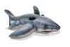 INTEX Inflatable Great White Shark Ride-On Float - 173x107 Cm - For Children from 3 Years Old