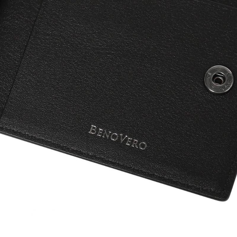 Benovero 2026 Ss Alex Soft Card Wallet Black Bmg1acp5201k1