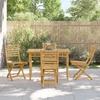 VidaXL 5-piece Garden Dining Set Bamboo, Outdoor Dining Set, Garden Dining Furniture, 3278520