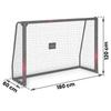 Football Goal 180 X 120 X 60 Cm Ns-463 Black And Red