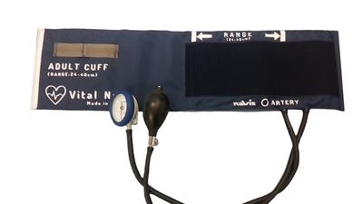 Navis Vital Navi Sphygmomanometer Navy Blue LB Adult / 8-7092-01