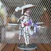Anime Gk Model 25Cm Nikki Red Lotus Victory Goddess Handmade Statue Periphery Collection Ornament Toy Gift For Anime Fans